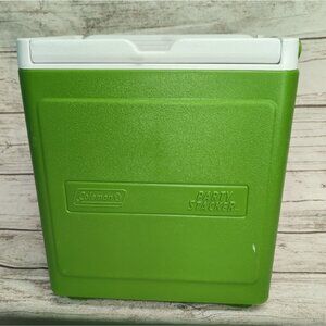 Coleman Chiller 20-Can Party Stacker Portable Cooler Lime Green